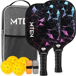MTEN Pickleball Paddle Set of 2